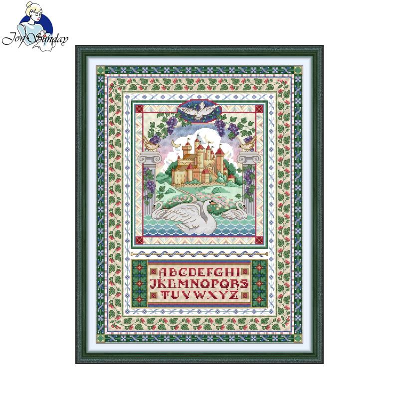 Textile Sewing Patterns - Joy minggu kit setik silang angsa
