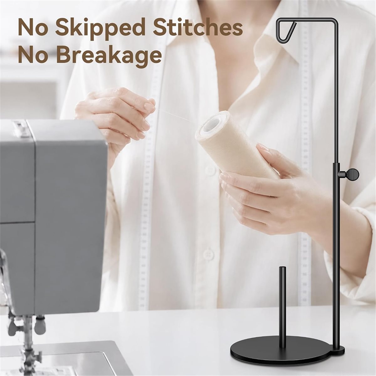 Serger Thread Cone - Penyangga Benang Kerucut yang Dapat Disesuaikan