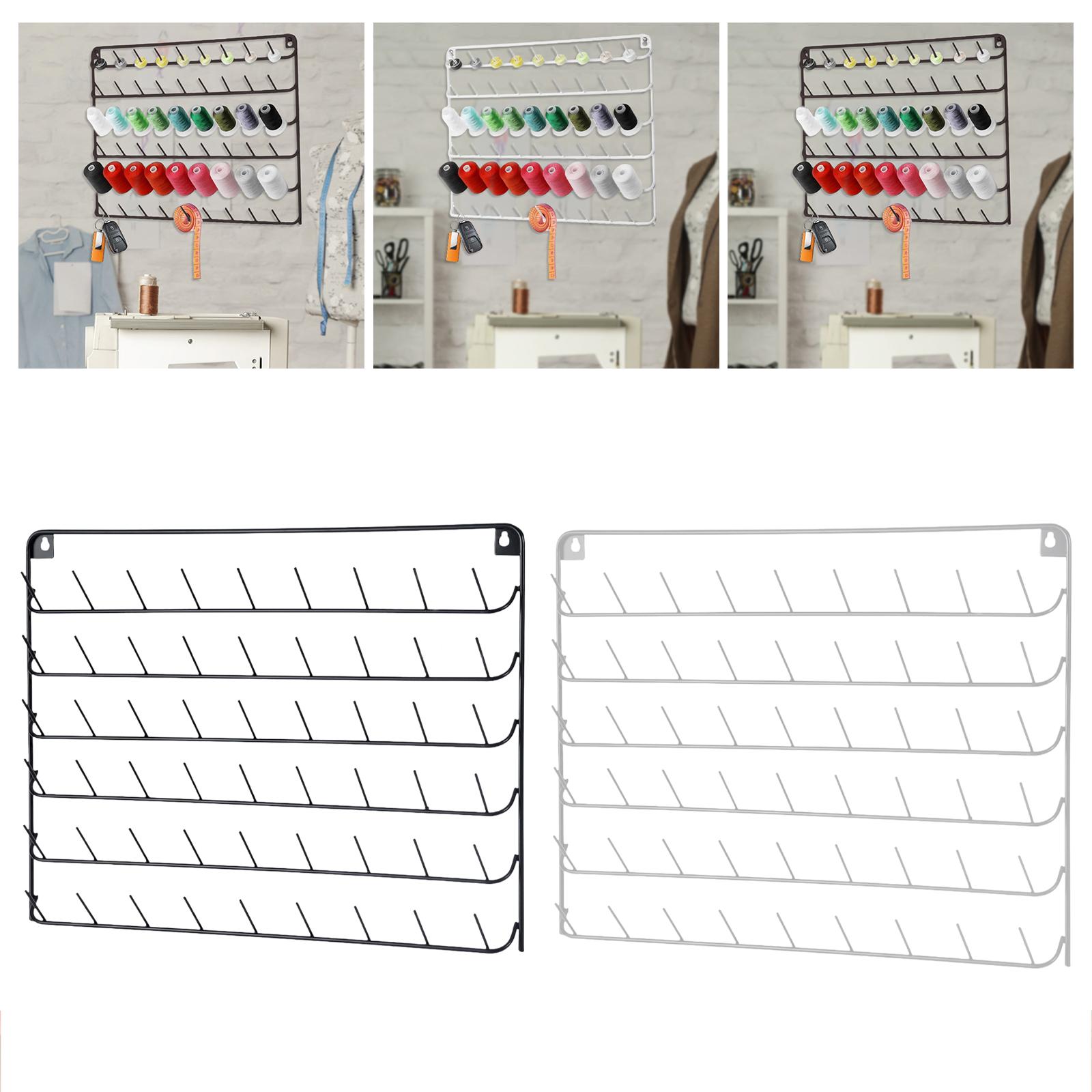 Serger Thread Cone - Rak Benang Gulung Praktis, Rak Dinding