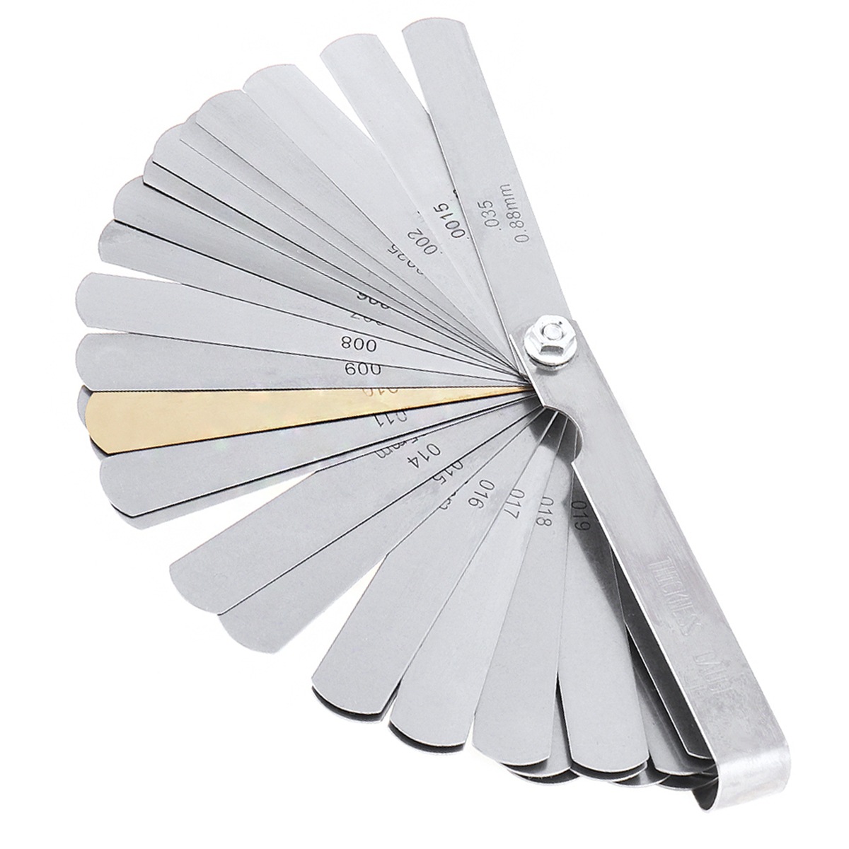 Seam Gauge Metal - 32 Buah/Set Penggaris Pengukur Tinggi Senar