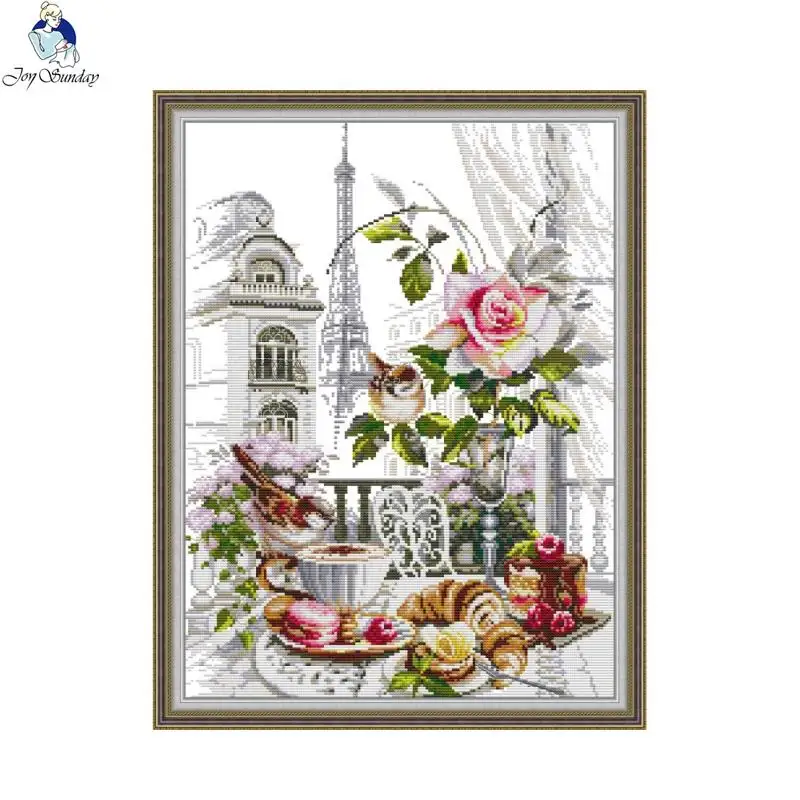 Textile Sewing Patterns - Sukacita Minggu Cetak Kit Kruistik DIY