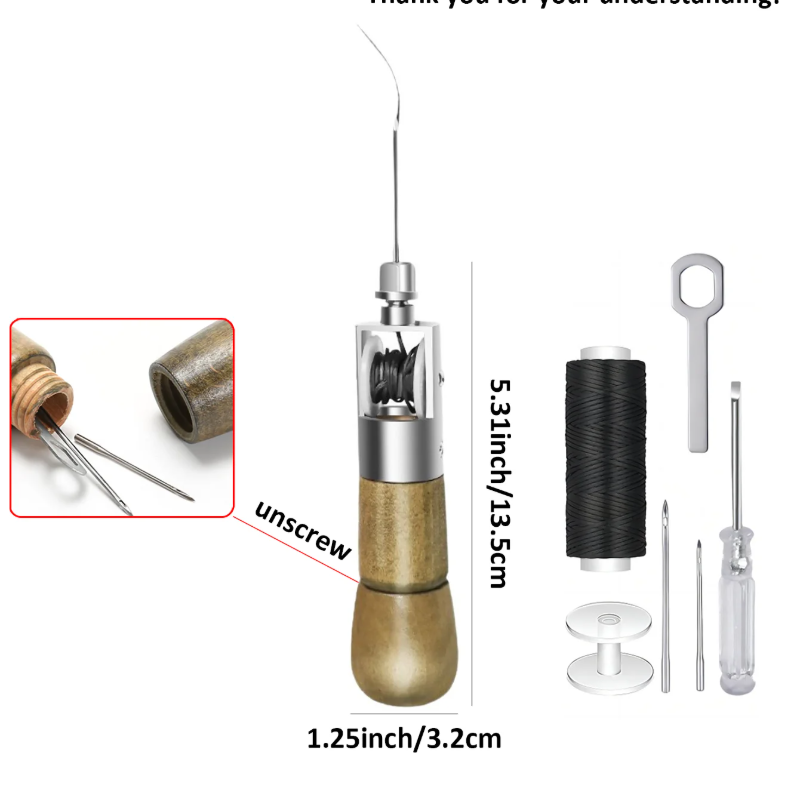 Set Alat Jahit Kulit Profesion - Textile Sewing Kit ulasan dan harga