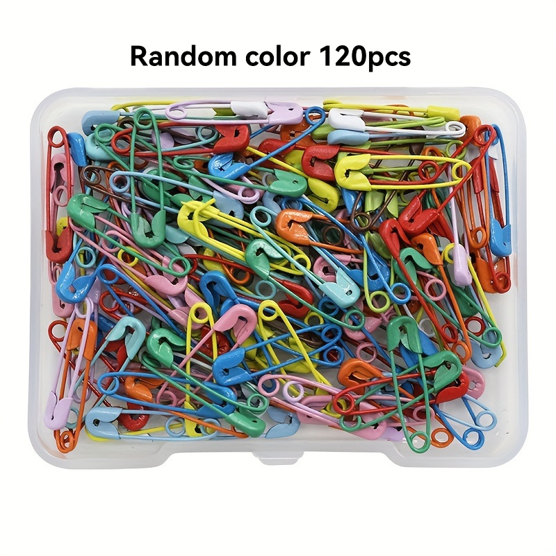 120 Buah Peniti Warna Cerah -  - Sewing Tas ulasan dan harga