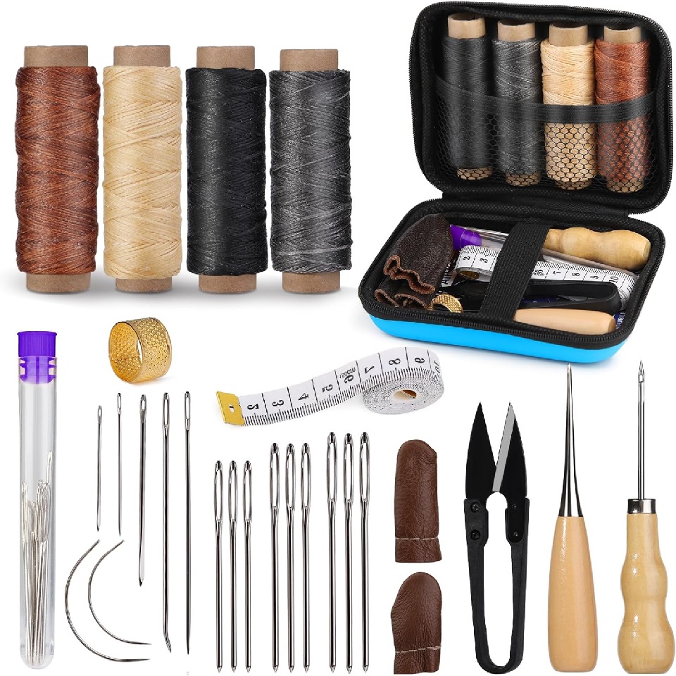 BUDDUR Kit Alat jahit kulit, d - Sewing Tas ulasan dan harga