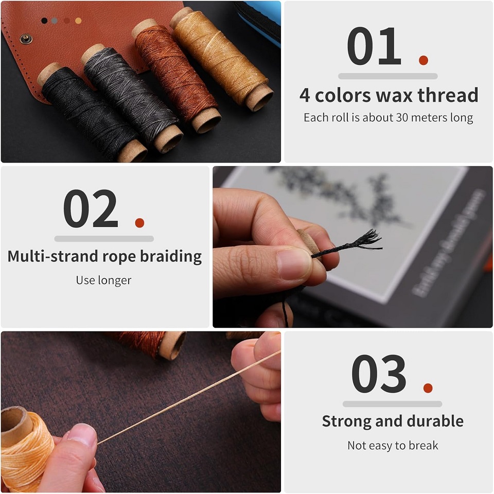 BUDDUR Kit Alat jahit kulit, d - Sewing Tas ulasan dan harga