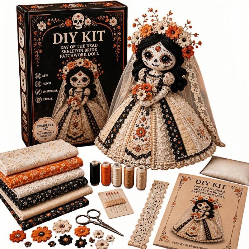Kit DIY Boneka Patchwork Hari  - Textile Sewing Kit ulasan dan harga