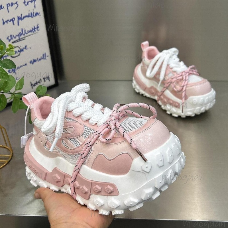 Sepatu Sneakers Platform Chunk - Sewing Net ulasan dan harga