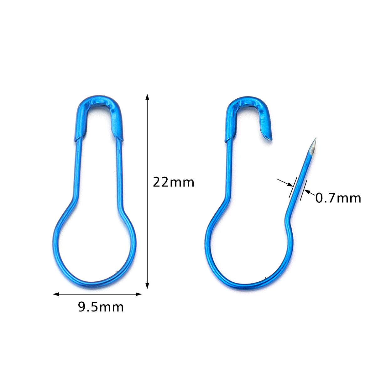 200pcs Peniti Logam Bentuk Lab - Sewing Tas ulasan dan harga