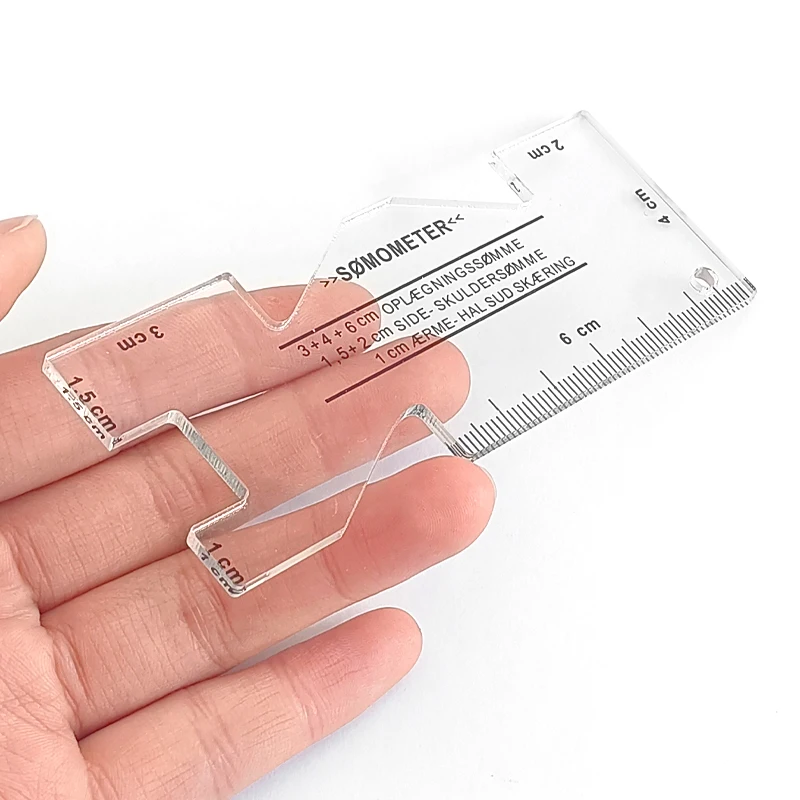 Alat Aksesori Kerajinan Jahit  - Seam Gauge Metal ulasan dan harga