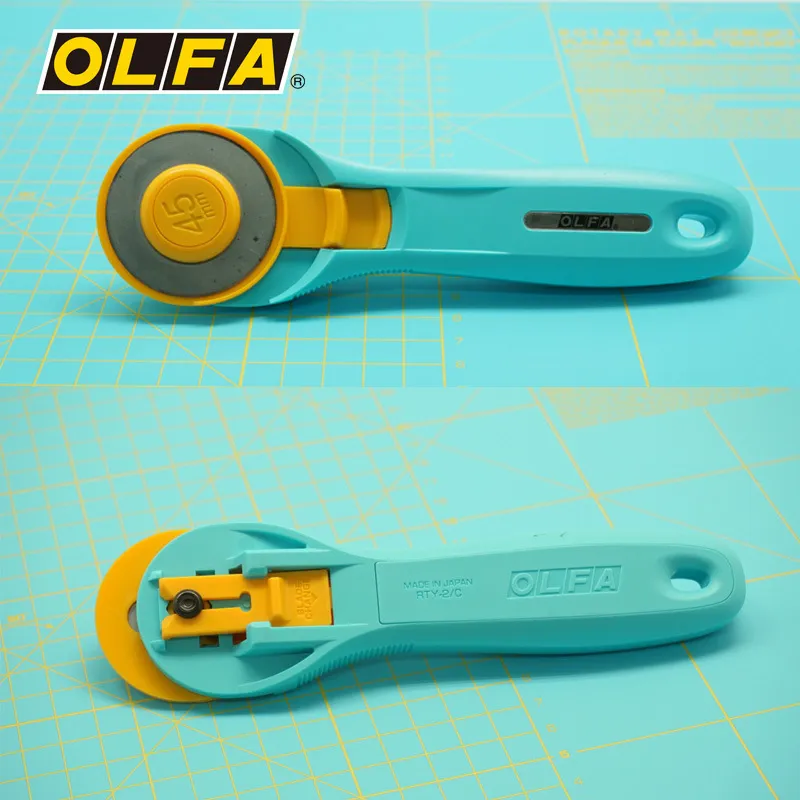 Olfa RTY-2/C 45mm pisau pemoto - Rotary Cutter Fabric ulasan dan harga