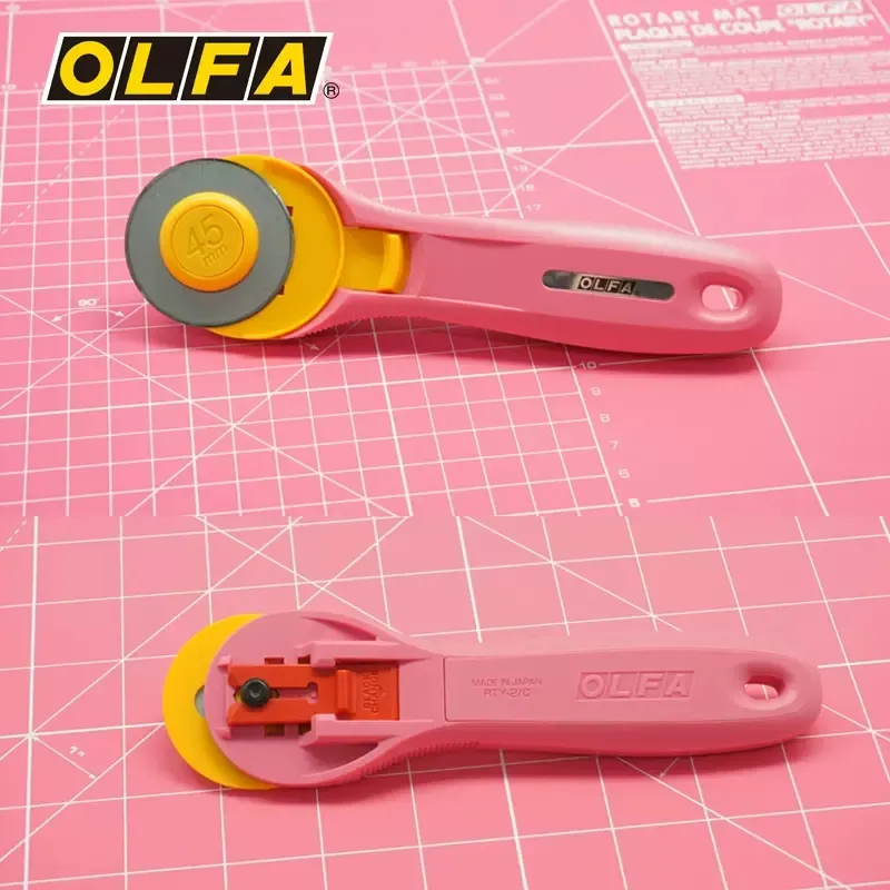 Olfa RTY-2/C 45mm pisau pemoto - Rotary Cutter Fabric ulasan dan harga