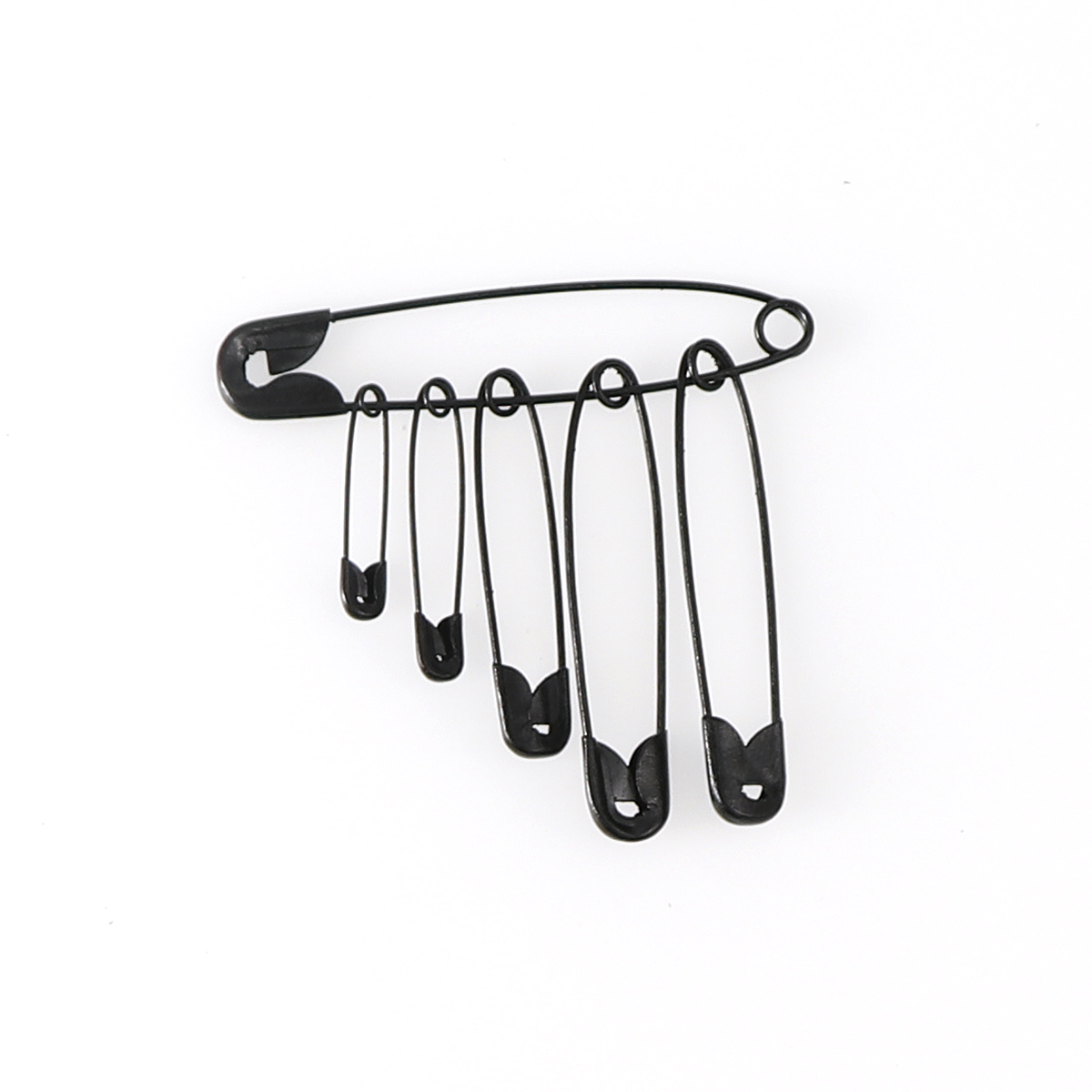 100Pcs 22/28/38/45/54Mm Perak  - Sewing Tas ulasan dan harga