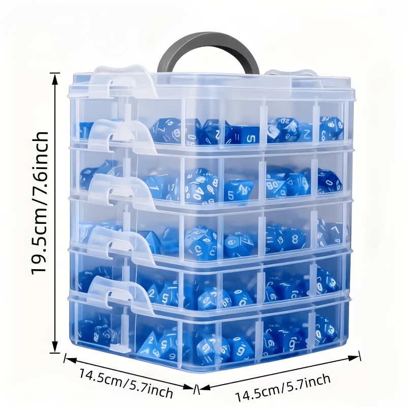 Kotak penyimpanan transparan 5 - Sewing Tas ulasan dan harga