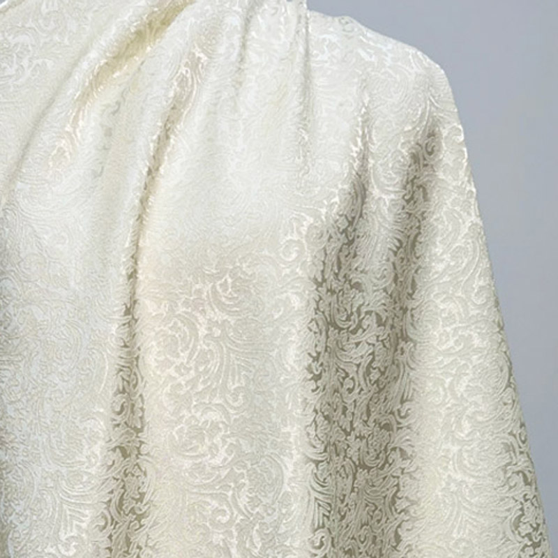 Brokat Jacquard Damask Beige P - Textile Sewing Patterns ulasan dan harga