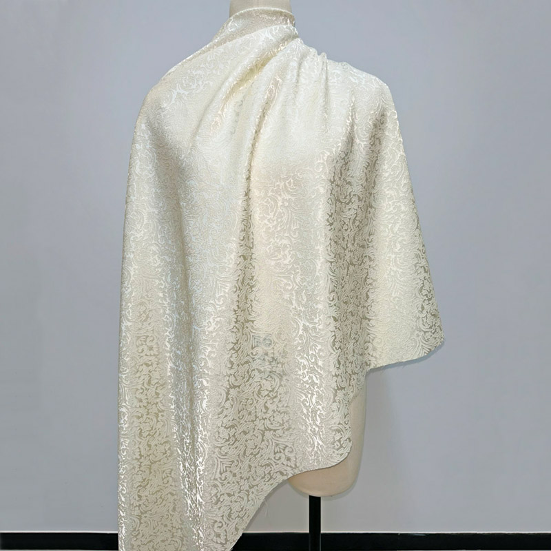 Brokat Jacquard Damask Beige P - Textile Sewing Patterns ulasan dan harga
