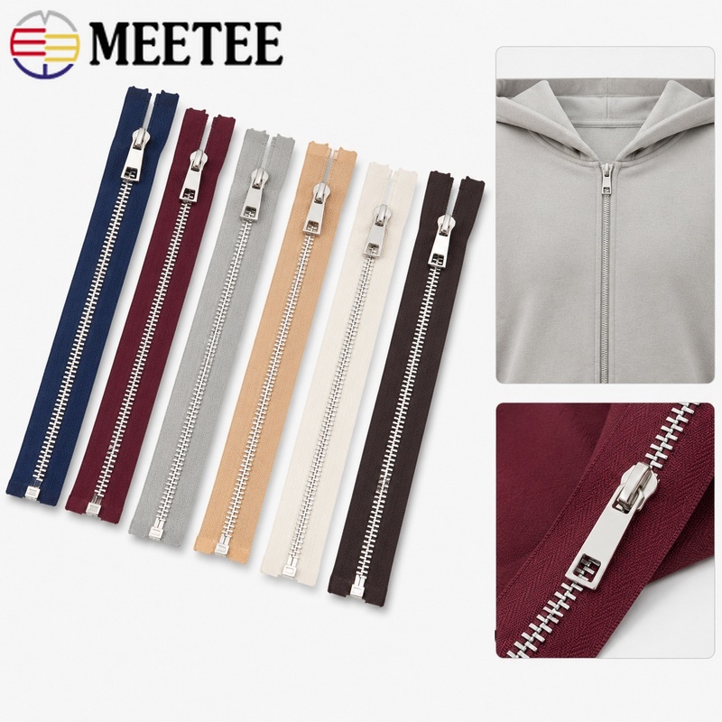 5/10Pcs 40-80cm 5 #   Resletin - Sewing Front Zipper ulasan dan harga