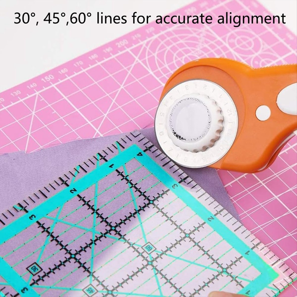 MALL 4pcs Penggaris Quilting,  - Quilting Ruler Square ulasan dan harga