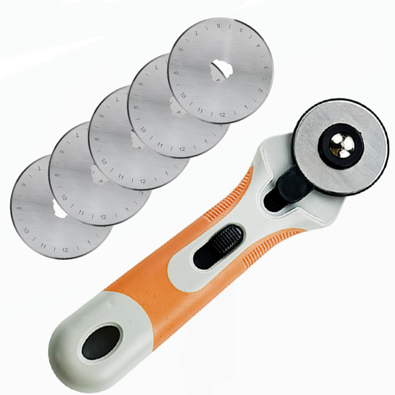 Pemotong Putar 45mm, Pisau Pem - Rotary Cutter Fabric ulasan dan harga