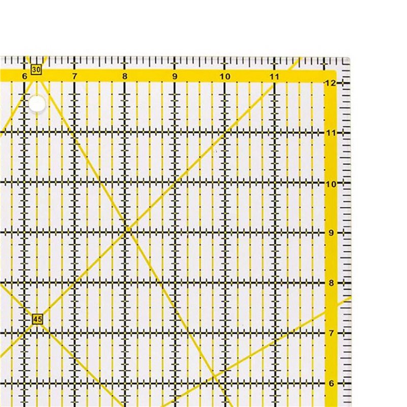 10 Buah Penggaris Akrilik untu - Quilting Ruler Square ulasan dan harga
