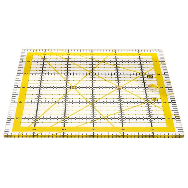 10 Buah Penggaris Akrilik untu - Quilting Ruler Square ulasan dan harga