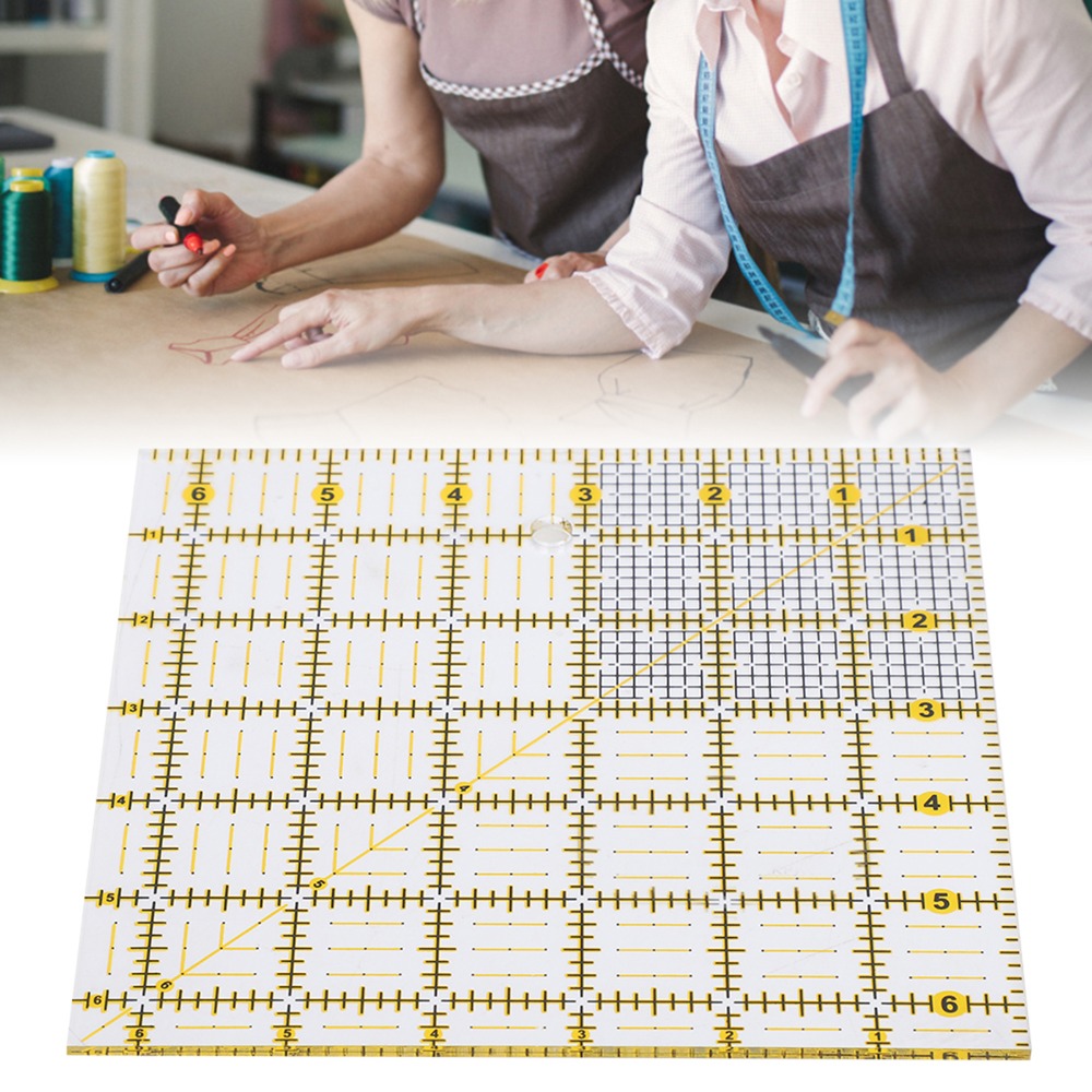 Penggaris Quilting Persegi 6.5 - Quilting Ruler Square ulasan dan harga