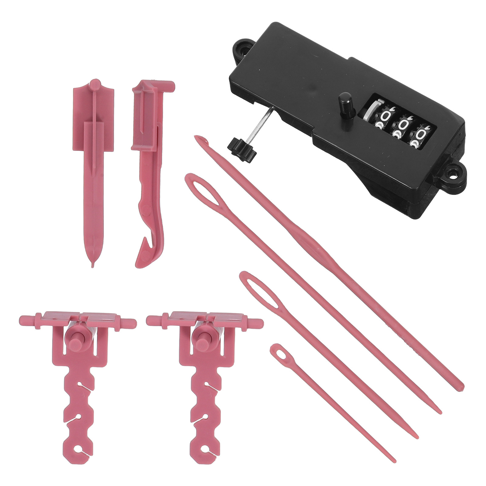9Pcs Kit Mesin Rajut DIY Bentu - Sewing Knit ulasan dan harga