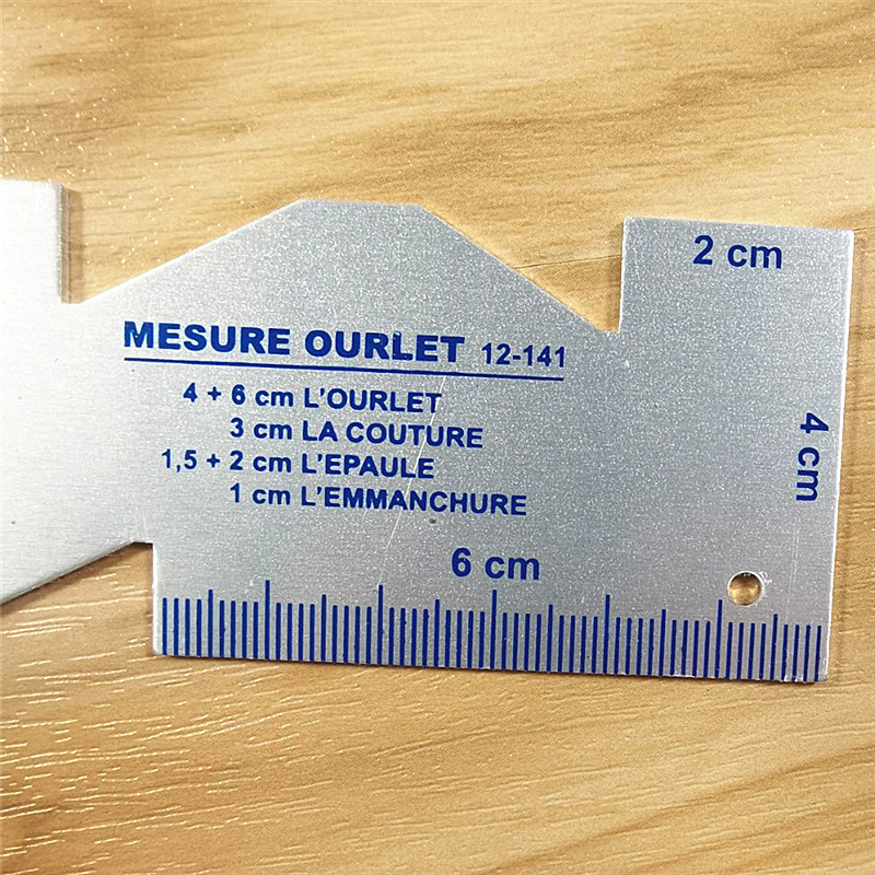 Penggaris Presisi untuk Menguk - Seam Gauge Metal ulasan dan harga