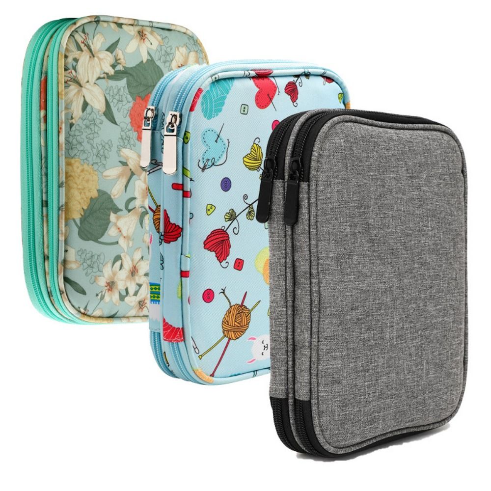 Wadah jarum rajut, wadah jarum - Textile Sewing Kit ulasan dan harga
