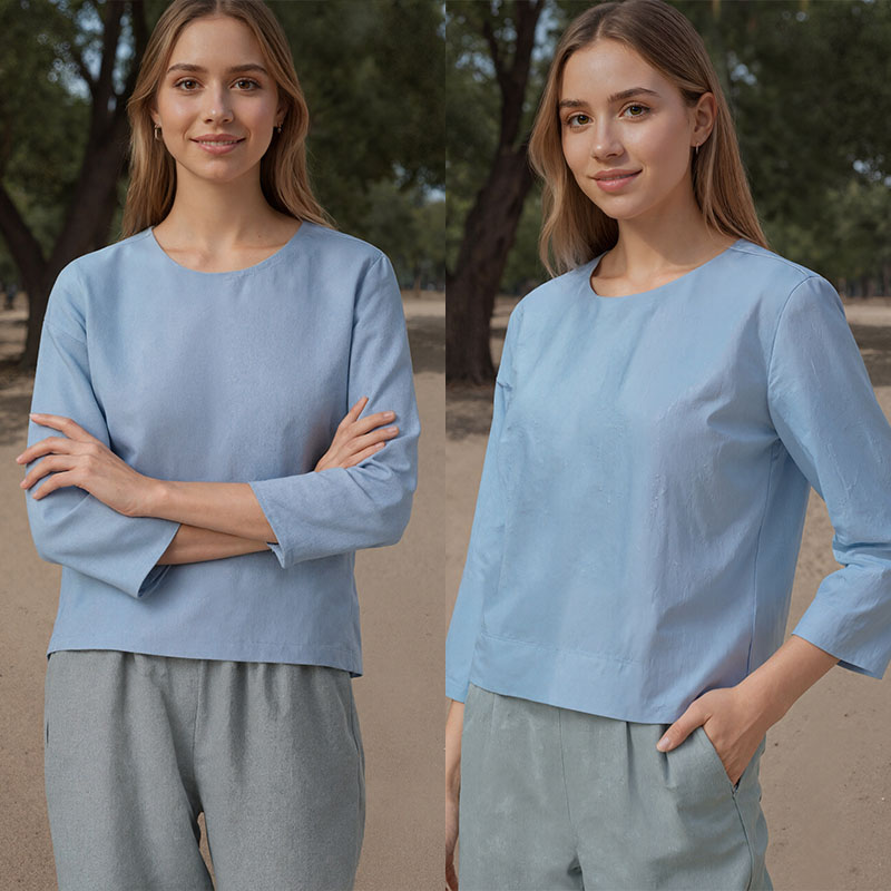 Pola jahit untuk Blus Linen wa - Textile Sewing Patterns ulasan dan harga
