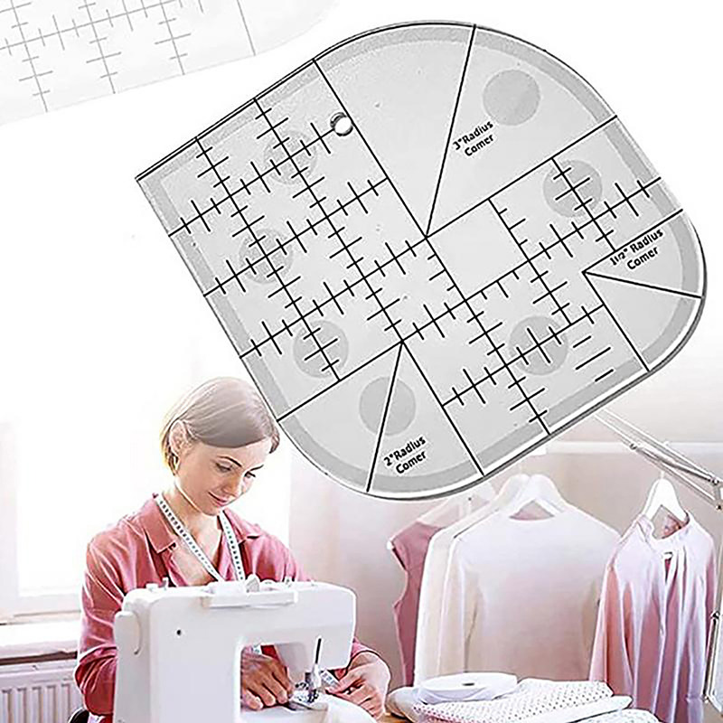 Penggaris jahit akrilik pemoto - Quilting Ruler Square ulasan dan harga