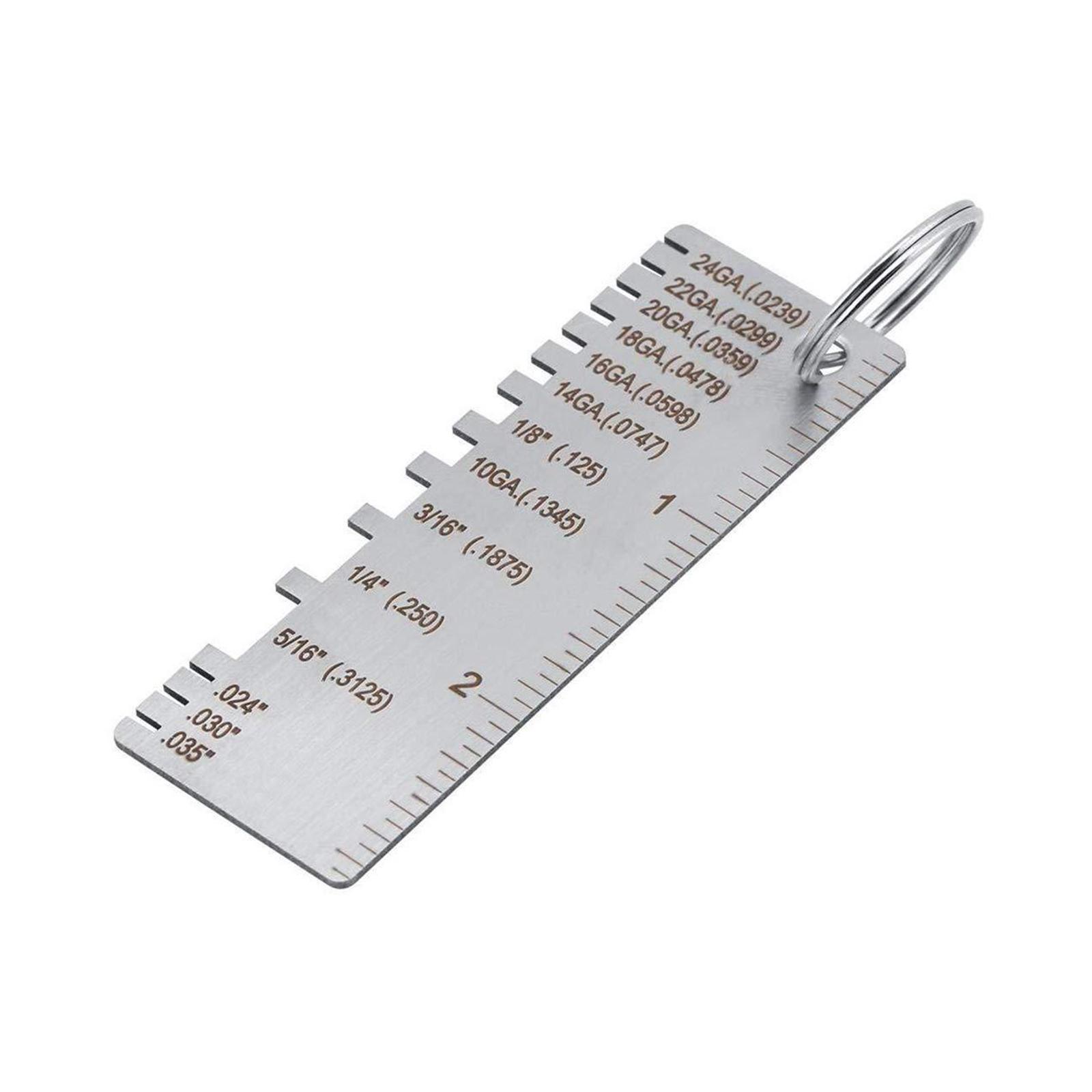 Alat Ukur Ketebalan Bahan Las  - Seam Gauge Metal ulasan dan harga