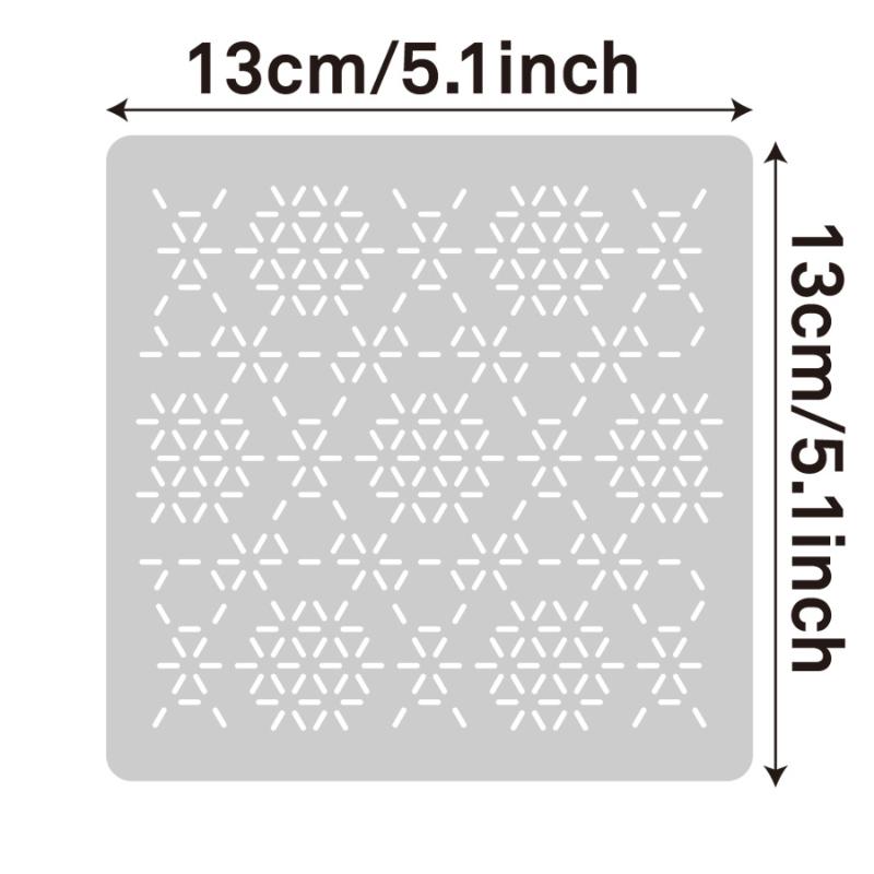 Set Template Stencil Bordir Sa - Textile Sewing Patterns ulasan dan harga