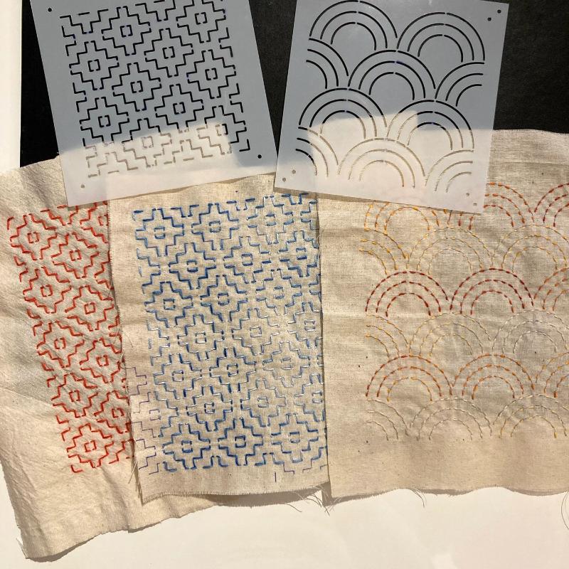 Set Template Stencil Bordir Sa - Textile Sewing Patterns ulasan dan harga
