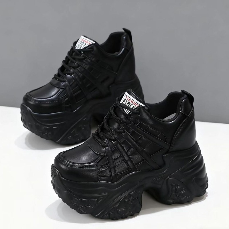 Sepatu Sneakers Platform Wedge - Sewing Net ulasan dan harga